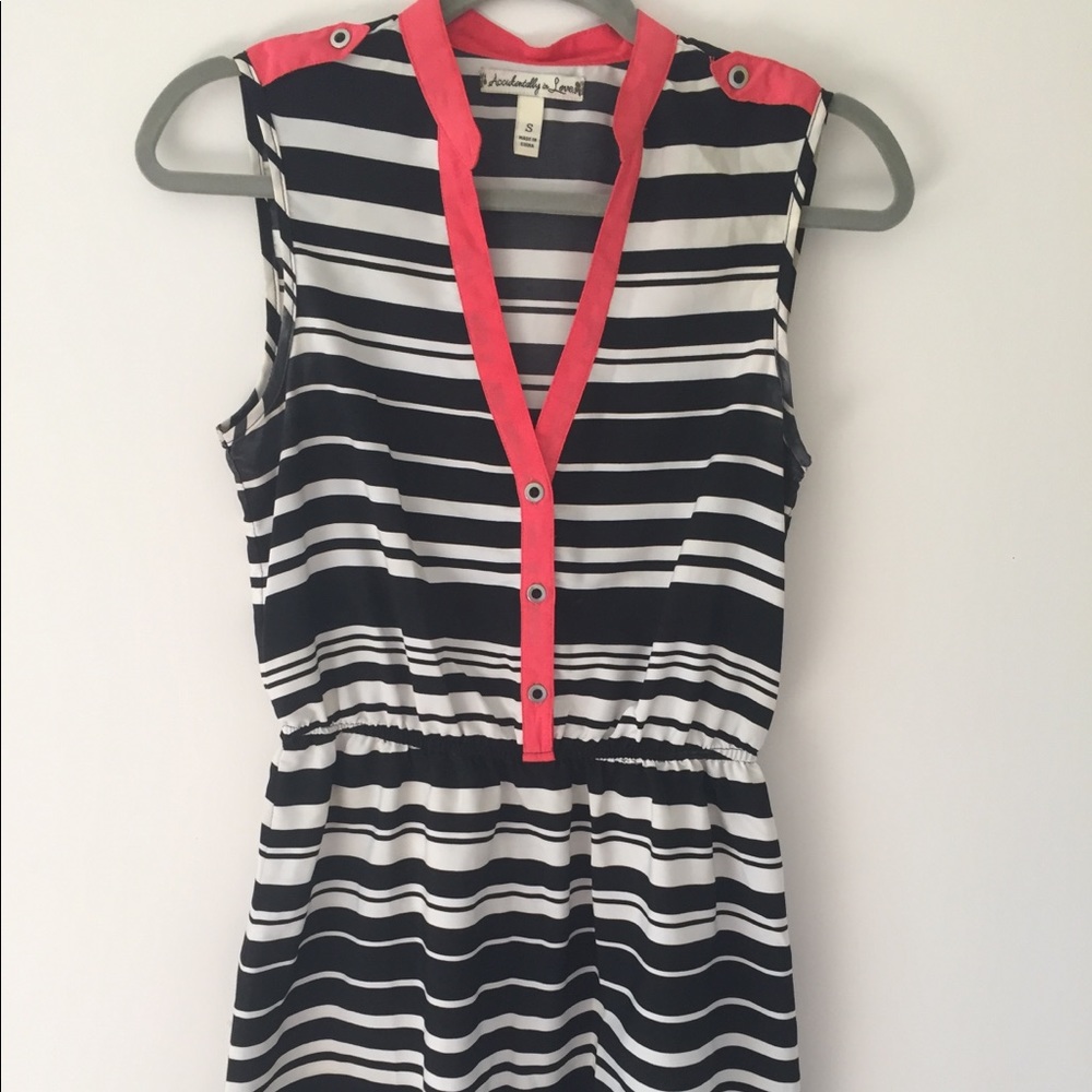 striped summer dress